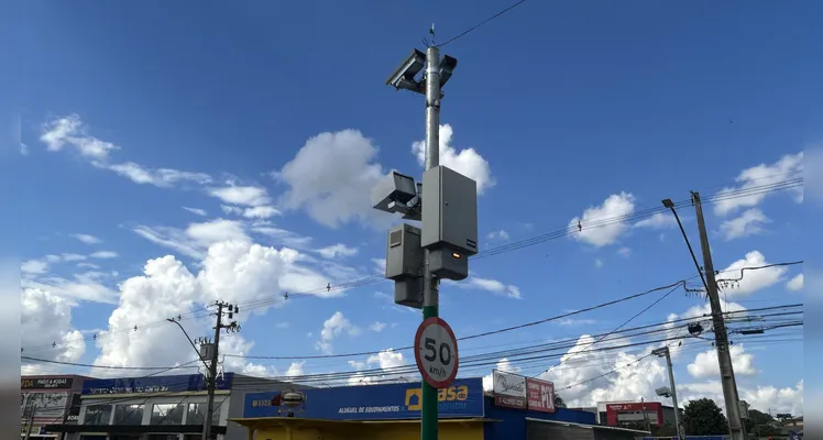 Ao todo, a cidade possui 120 radares de fiscalização instalados.