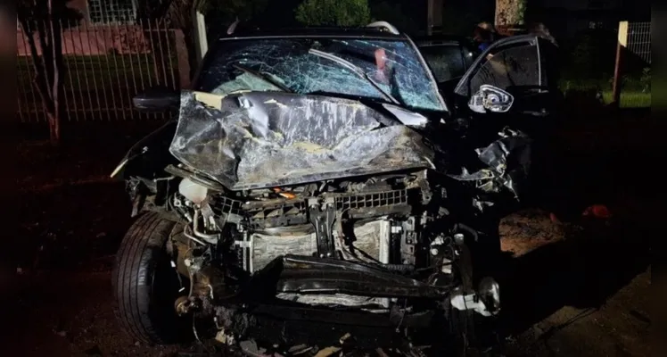 Confira imagens do local do acidente.