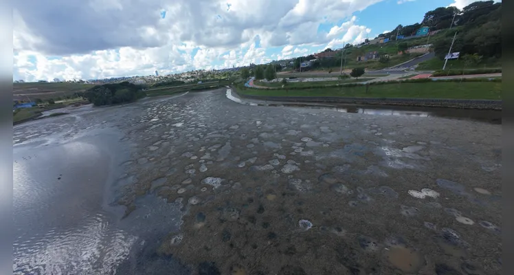 Confira como está o Lago de Olarias após início de obras para limpeza da água