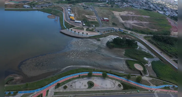 Confira como está o Lago de Olarias após início de obras para limpeza da água