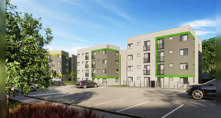 O Ideal.e tem ampla estrutura, com áreas comuns