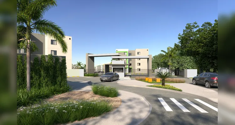 O Ideal.e tem ampla estrutura, com áreas comuns