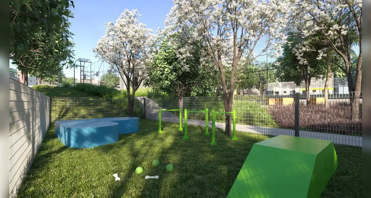 O Ideal.e tem ampla estrutura, com áreas comuns