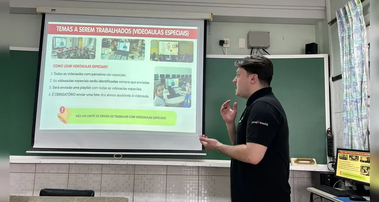 Tradicional instituição de ensino iniciou mais um ano de participação consecutiva no maior projeto de mídia, educação e novas tecnologias do Paraná.