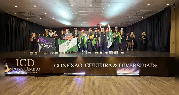 Escola Municipal de Dança de Tibagi conquista sete pódios em evento internacional
