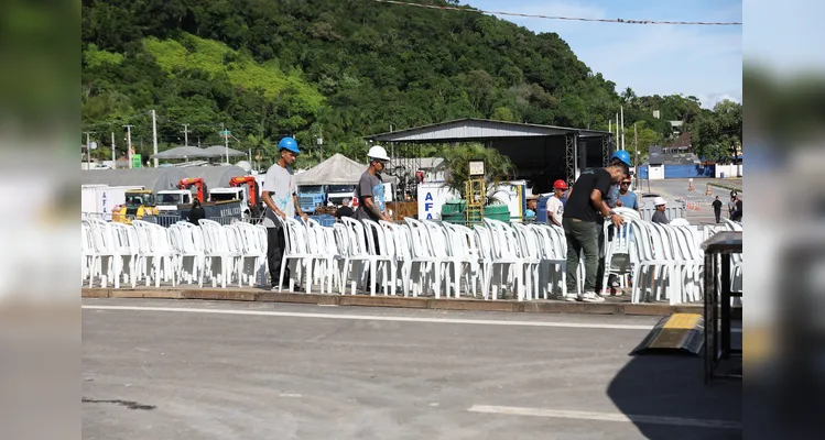 Governo do PR divulga imagens da preparação para inauguração da Ponte de Guaratuba