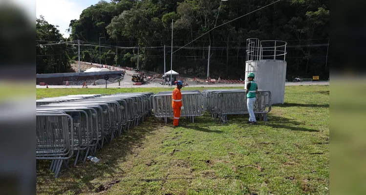 Governo do PR divulga imagens da preparação para inauguração da Ponte de Guaratuba