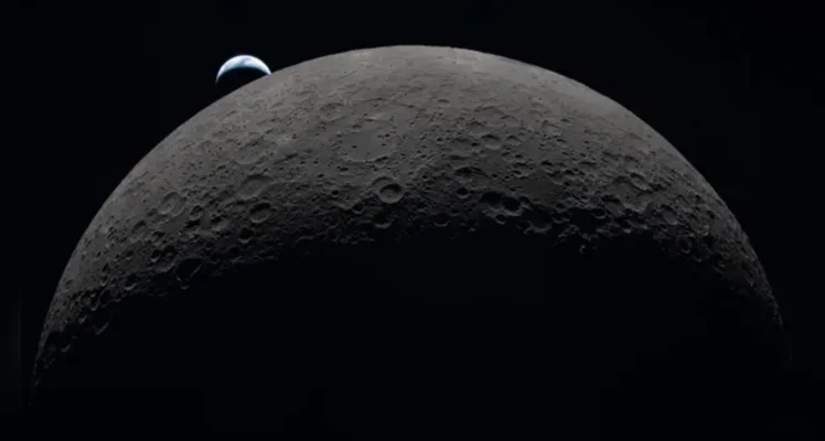 Novas fotos mostram detalhes da Missão Artemis II como imagens em que aparecem a Terra e a Lua