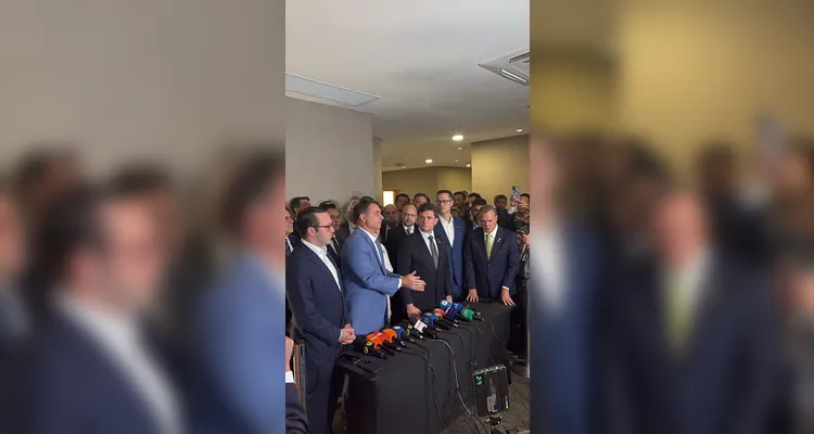 Moro e Rosângela se filiam ao PL com presença de Flávio Bolsonaro e Elizabeth Schmidt