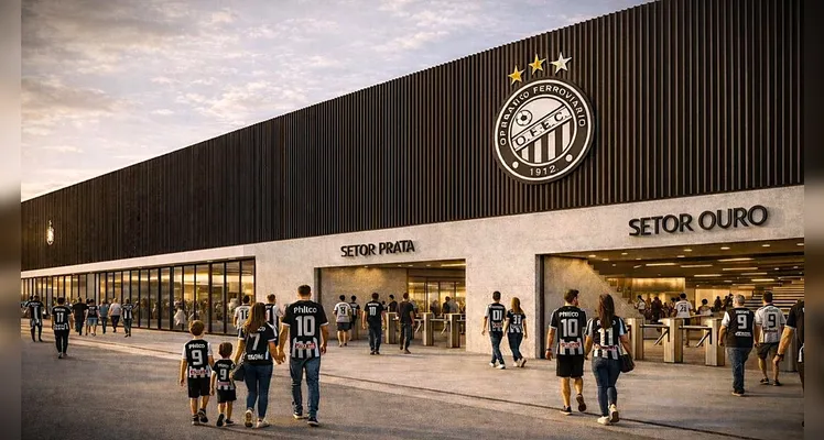 Operário Ferroviário anuncia novo estádio; veja fotos do projeto