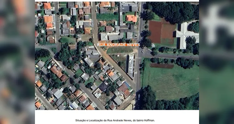 Rua Andrade Neves ainda deve ser pavimentada, no bairro Hoffmann