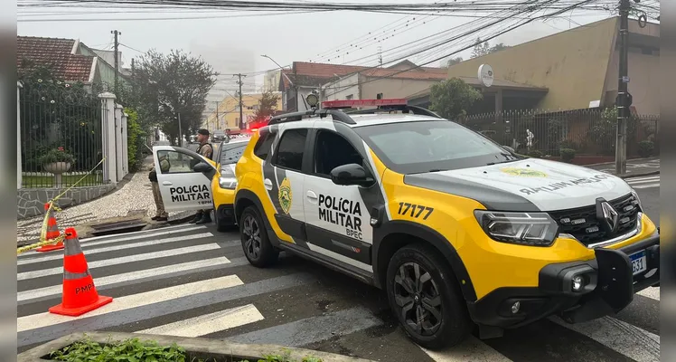 Possível bomba mobiliza operação em colégio de Ponta Grossa