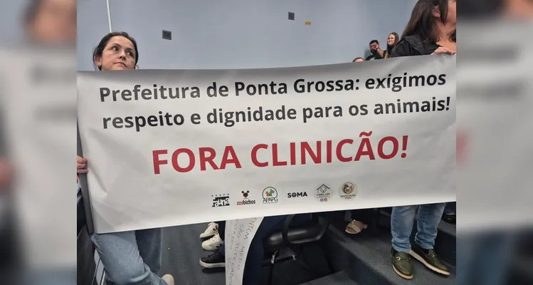 Populares vão à Câmara para manifestar descontentamento com empresa do CRAR de PG