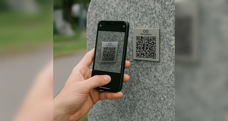 Projeto permite o acesso a memoriais digitais com fotos, vídeos e histórias, por meio de uma simples leitura de código com o celular