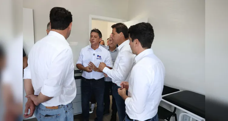 Ratinho Junior inaugura Centro de Especialidades e anuncia maternidade em Sengés
