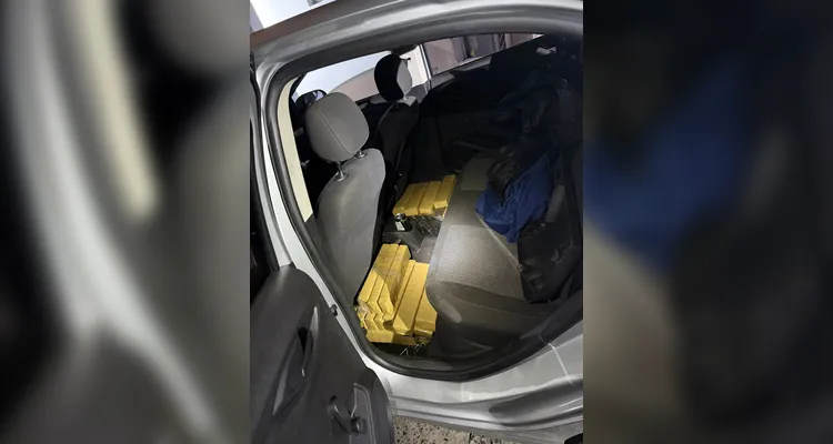 Receita Federal retém 220 kg de maconha durante fiscalização na BR-277, em Irati