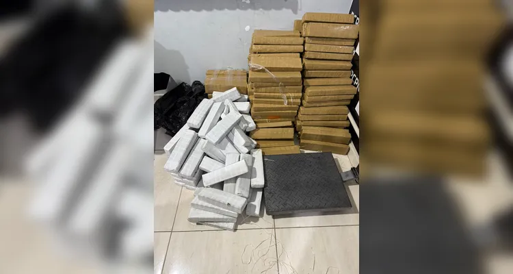 Receita Federal apreende cerca de 220 kg de maconha durante fiscalização em Irati