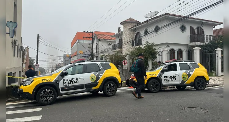Possível bomba mobiliza operação em colégio de Ponta Grossa