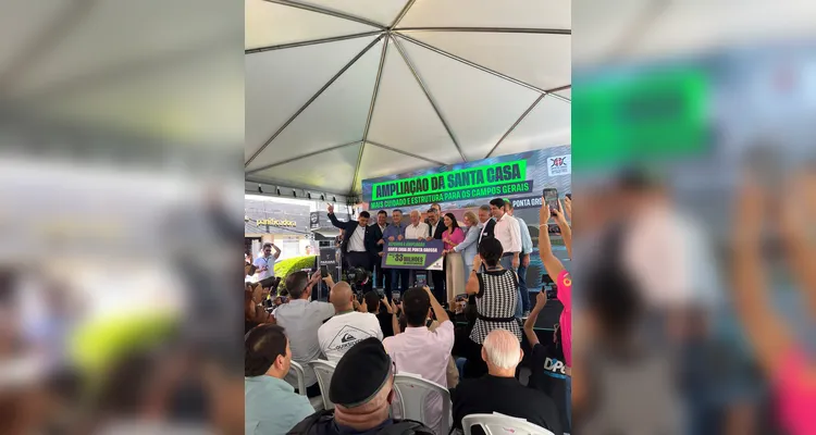 Santa Casa recebe R$ 33 milhões para ampliar atendimento em PG