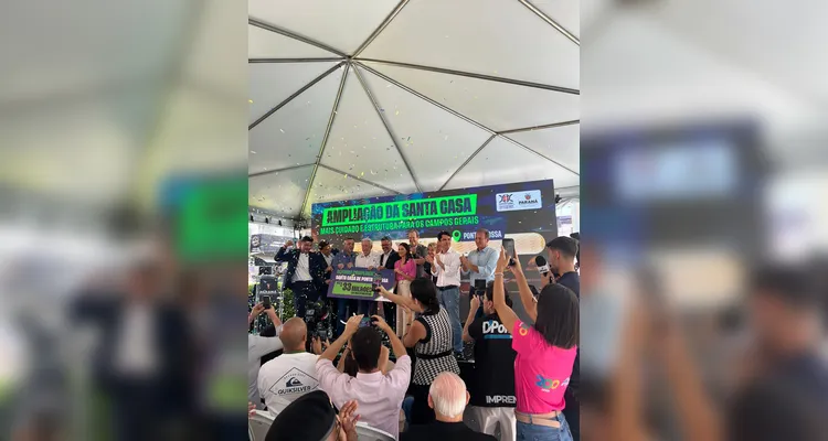 Santa Casa recebe R$ 33 milhões para ampliar atendimento em PG