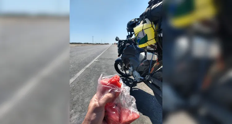 Professor de Ponta Grossa chega a Lima, no Peru, de moto; seu destino é o Alasca