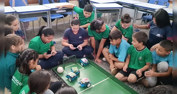 Confira os principais registros em fotos do trabalho em sala de aula.