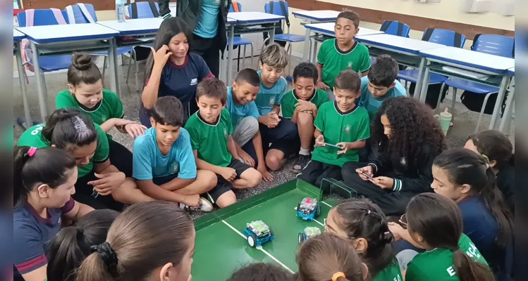 Confira os principais registros em fotos do trabalho em sala de aula.