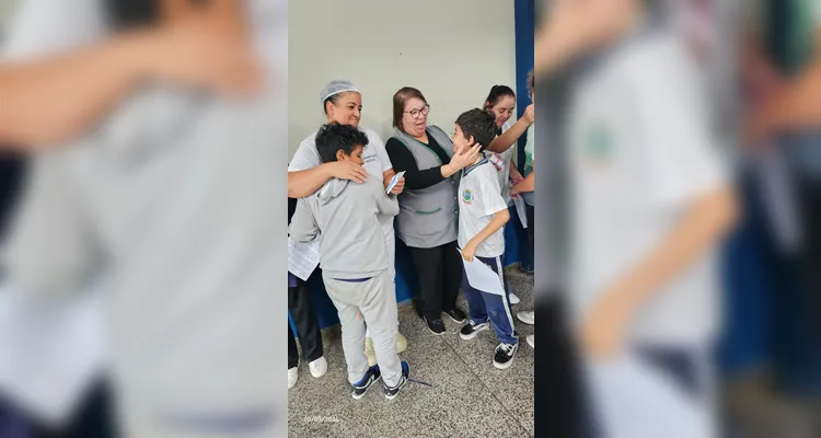 Confira a série de registros do amplo trabalho realizado pelos estudantes.