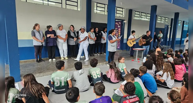 Confira a série de registros do amplo trabalho realizado pelos estudantes.