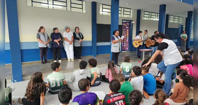 Confira a série de registros do amplo trabalho realizado pelos estudantes.