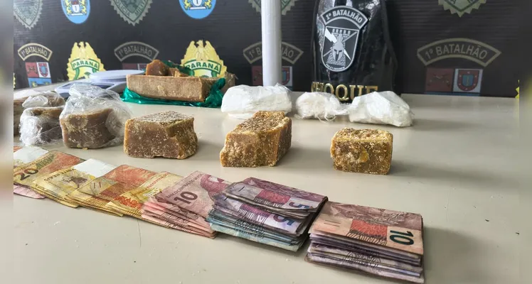 Operação do Choque prende mulher e apreende adolescente com drogas em PG