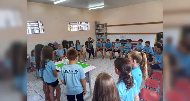 Veja a série de registros do amplo trabalho realizado pelos estudantes.