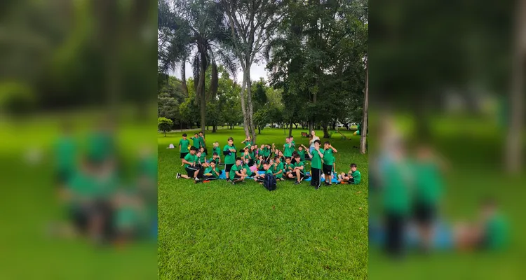 Confira os destaques da saída a campo saudável dos alunos.