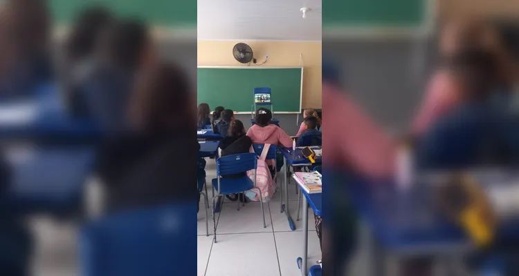 Veja a série de registros do amplo e diversificado trabalho em sala de aula.