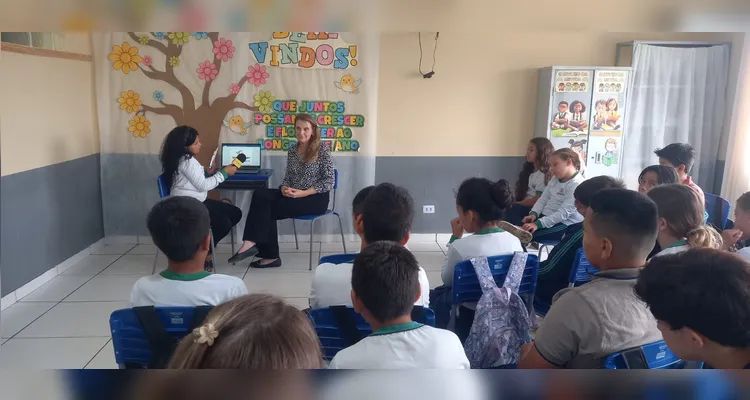 Veja a série de registros do amplo e diversificado trabalho em sala de aula.