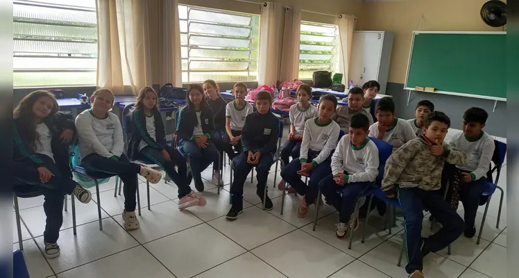 Veja a série de registros do amplo e diversificado trabalho em sala de aula.