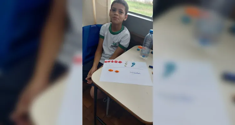 Confira a série de registros do trabalho dos alunos em sala de aula.