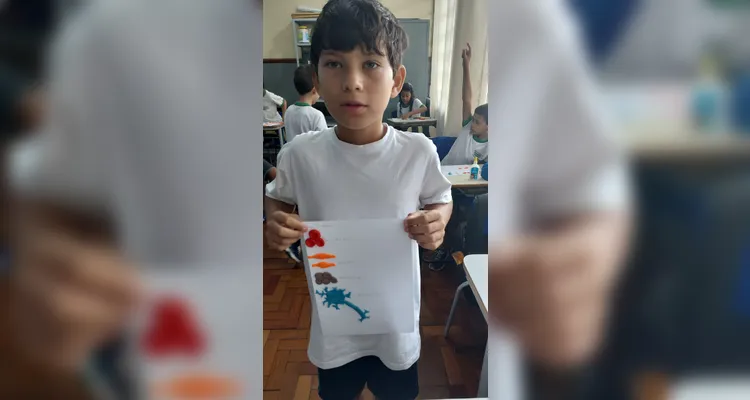 Confira a série de registros do trabalho dos alunos em sala de aula.