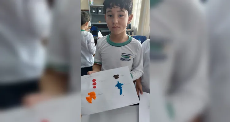 Confira a série de registros do trabalho dos alunos em sala de aula.