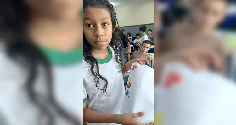 Confira a série de registros do trabalho dos alunos em sala de aula.