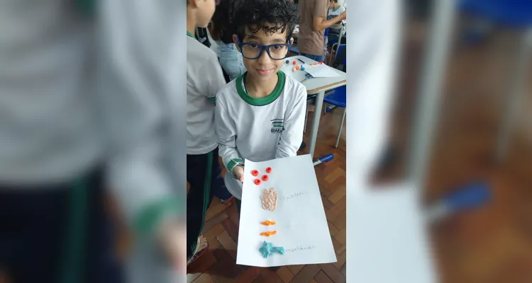 Confira a série de registros do trabalho dos alunos em sala de aula.