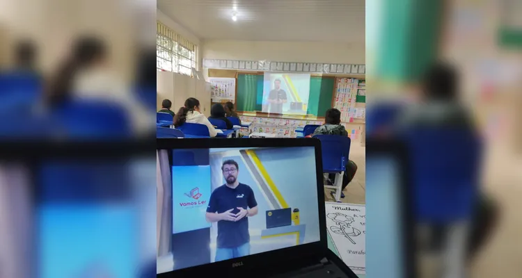 Estudantes tiveram momentos teóricos e práticos sobre o tema.