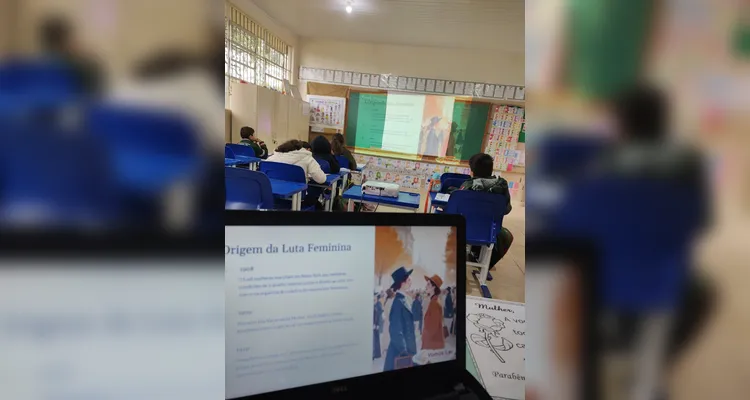 Estudantes tiveram momentos teóricos e práticos sobre o tema.