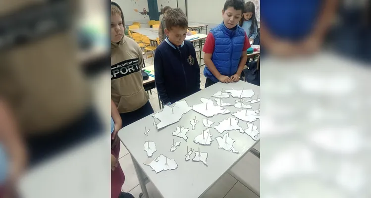 Confira como foi a atividade em sala de aula.