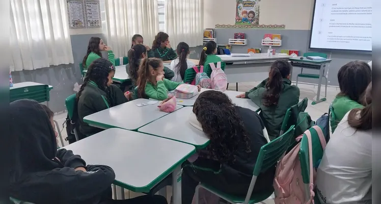 Confira a série de registros do amplo trabalho aplicado em sala de aula.