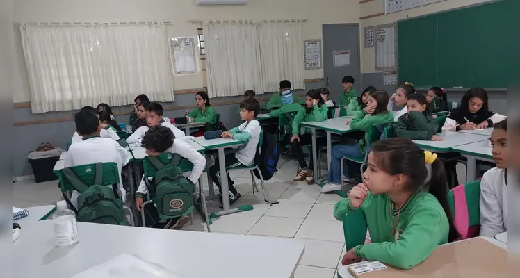 Confira a série de registros do amplo trabalho aplicado em sala de aula.