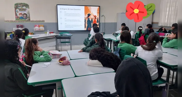 Confira a série de registros do amplo trabalho aplicado em sala de aula.