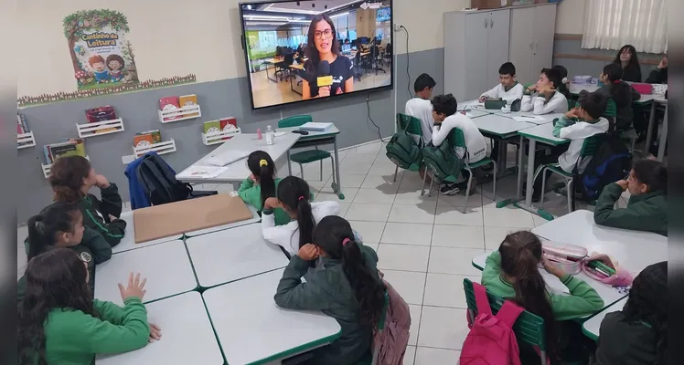 Confira a série de registros do amplo trabalho aplicado em sala de aula.