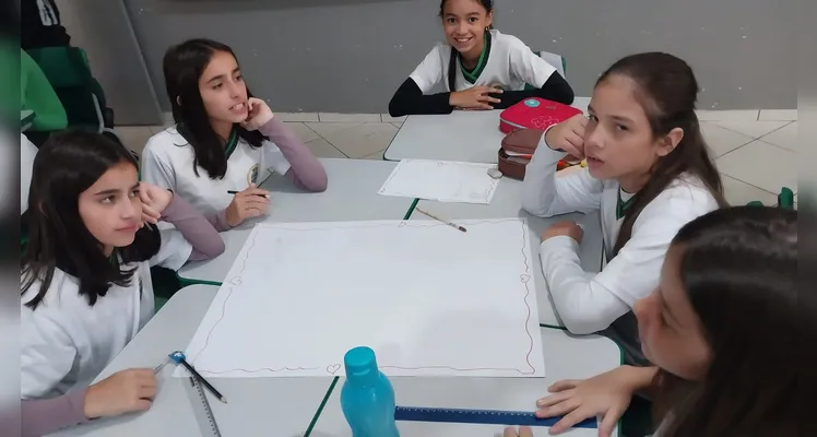 Confira a série de registros do amplo trabalho aplicado em sala de aula.