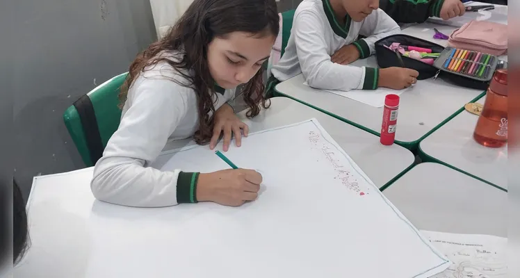 Confira a série de registros do amplo trabalho aplicado em sala de aula.